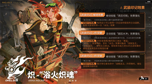 少女前线云图计划炽浴火炽魂效果是什么 少女前线云图计划炽浴火炽魂效果一览