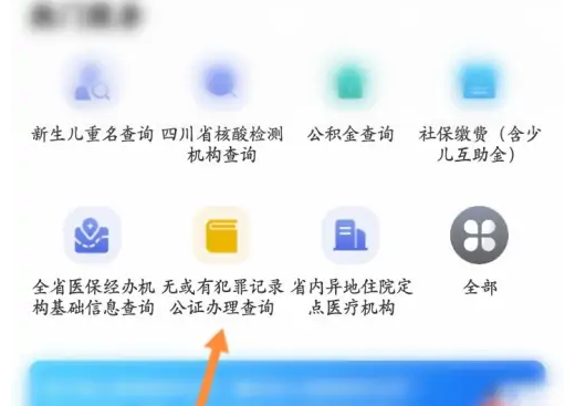 天府通办如何开无犯罪证明 天府通办开无犯罪证明教程