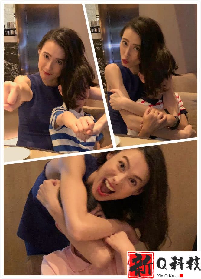 梁洛施双胞胎儿子近照流出（打脸说其脑瘫之人和李泽楷复合性大）