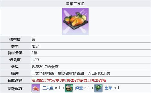 幻塔香煎三文鱼怎么制作 幻塔香煎三文鱼制作方法攻略