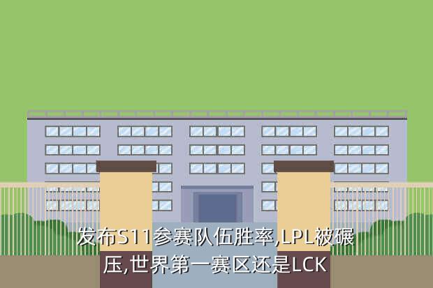 发布S11参赛队伍胜率,LPL被碾压,世界第一赛区还是LCK
