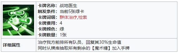 雷索纳斯瑞秋角色图鉴-雷索纳斯瑞秋属性介绍